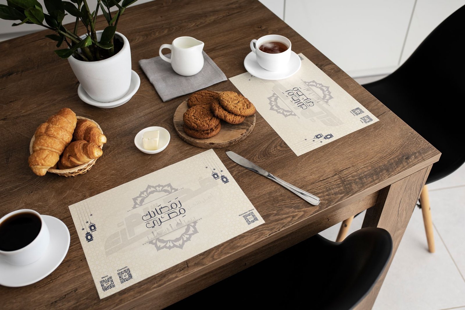 On the table 3