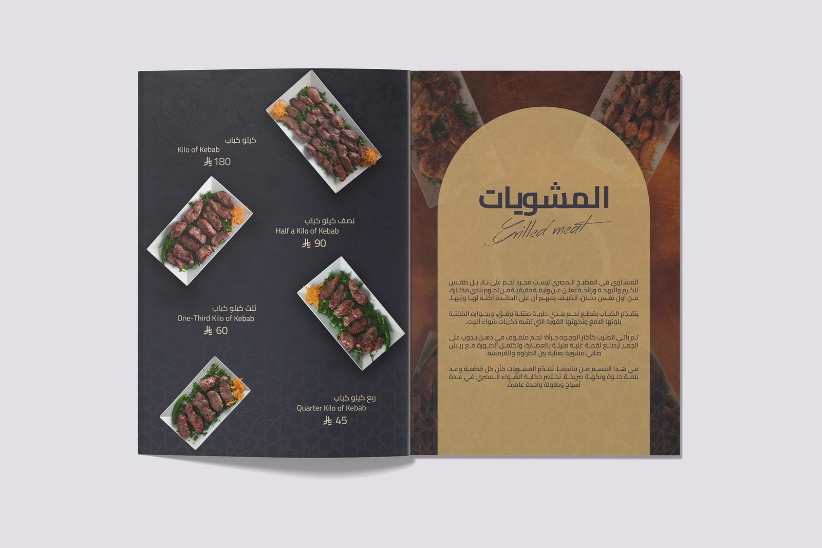 The menu 5