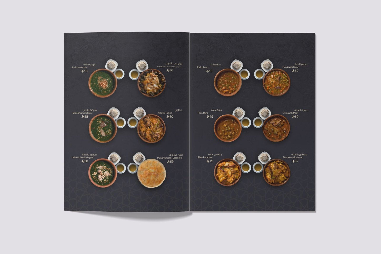The menu 6