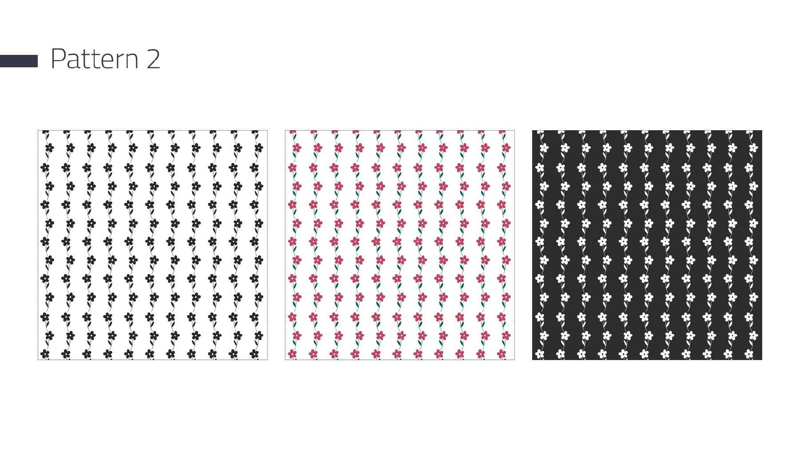 Type, colour and pattern 6